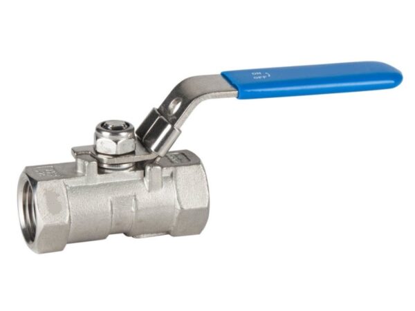 V101 - 1 PIECE SS316 RB BALL VALVE SCREWED END